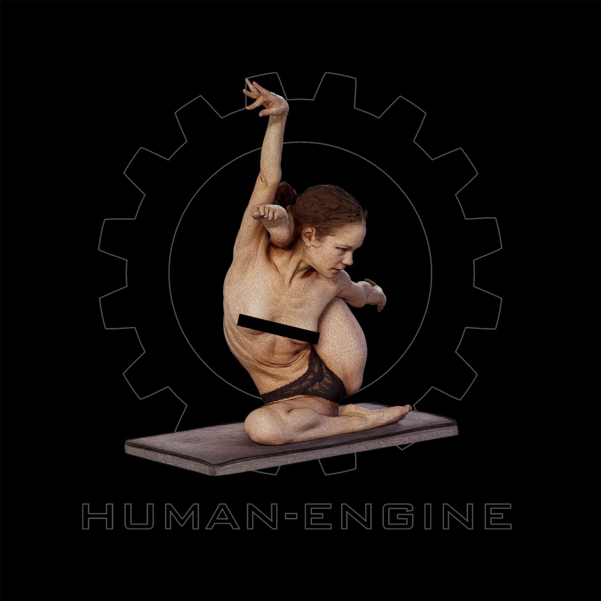 Female Scan - Sylph Artistic Pose 308 3D model_5