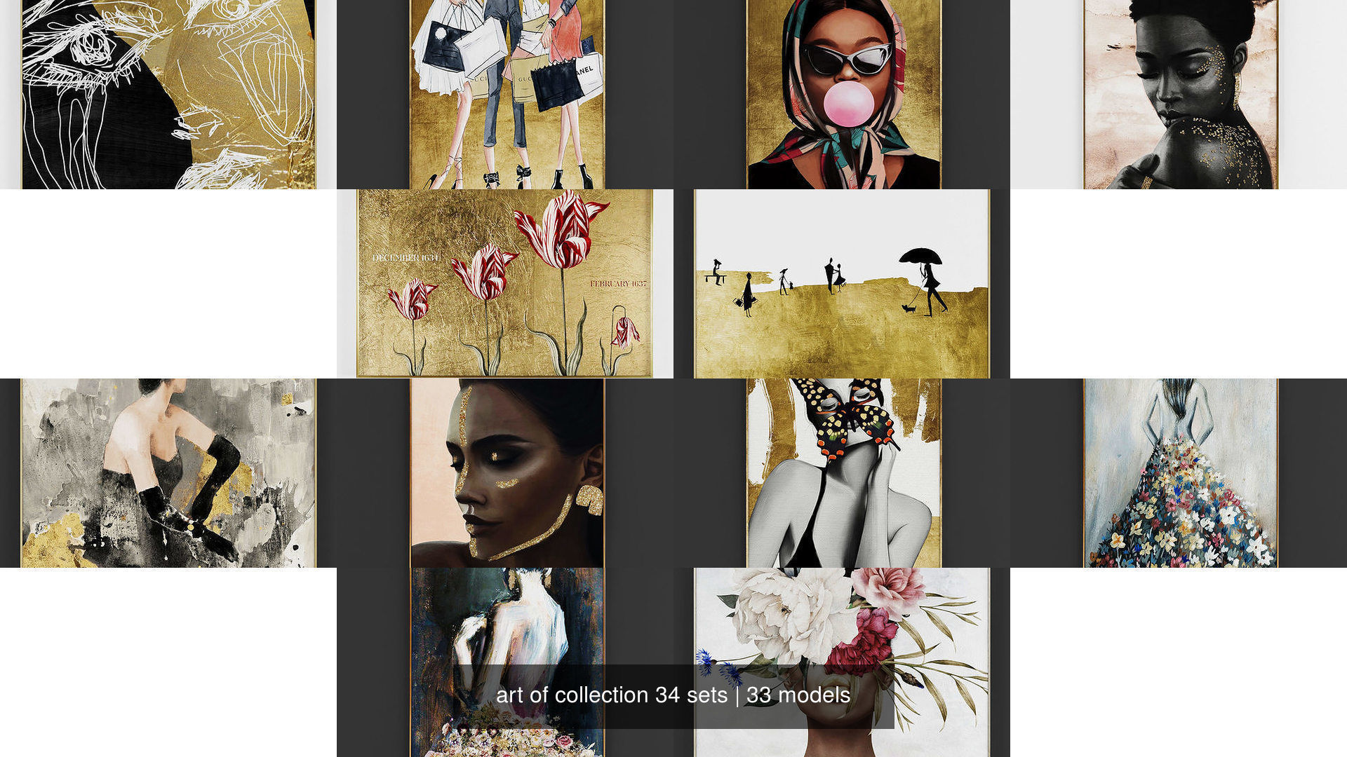 art of collection 34 sets _5