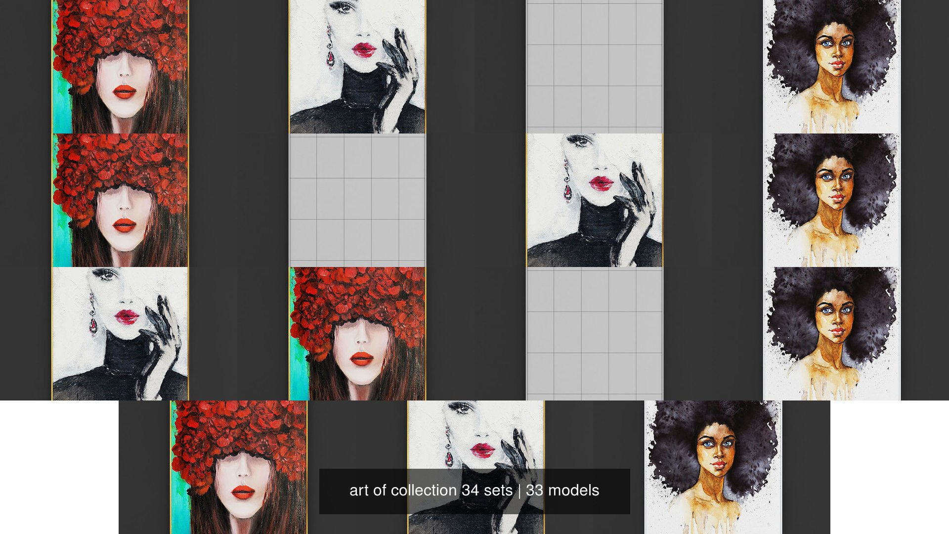 art of collection 34 sets _7