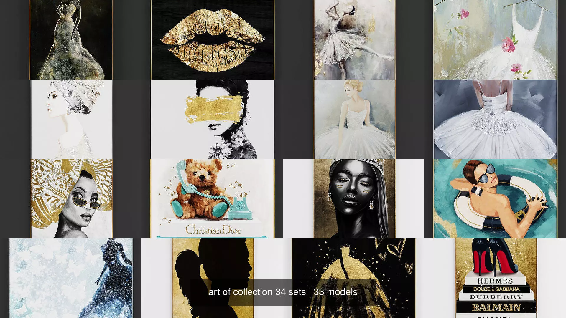 art of collection 34 sets _1