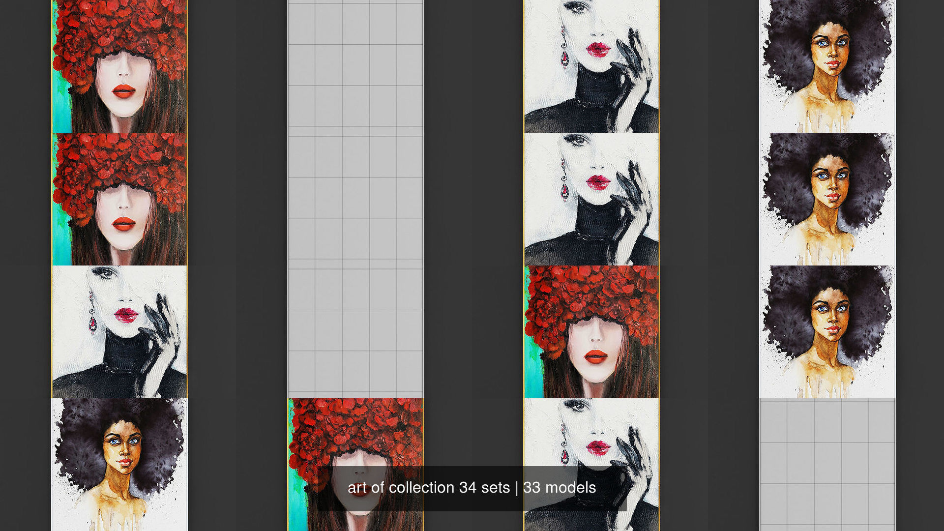 art of collection 34 sets _8