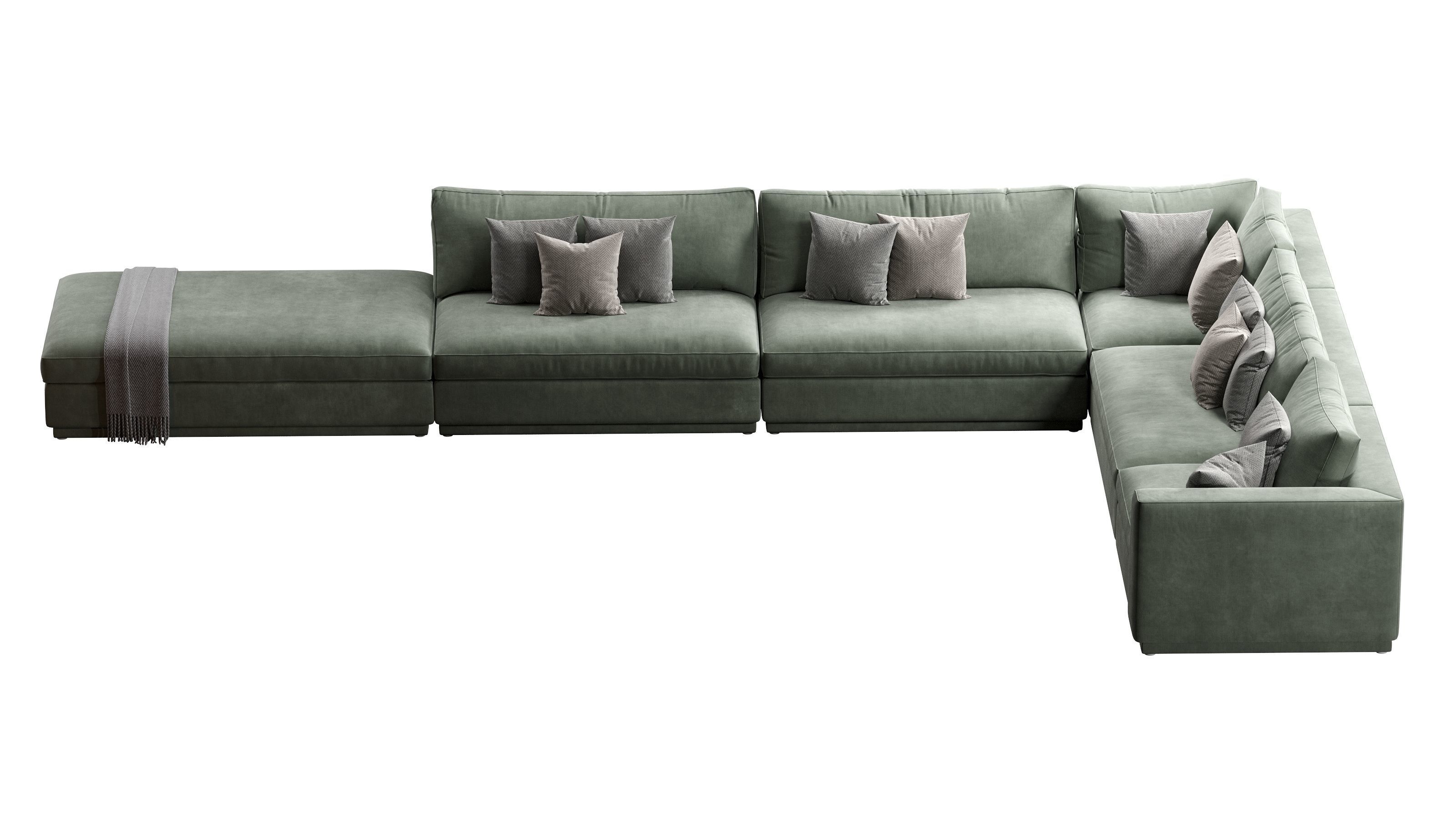 Dorian Sofa 3D model_7