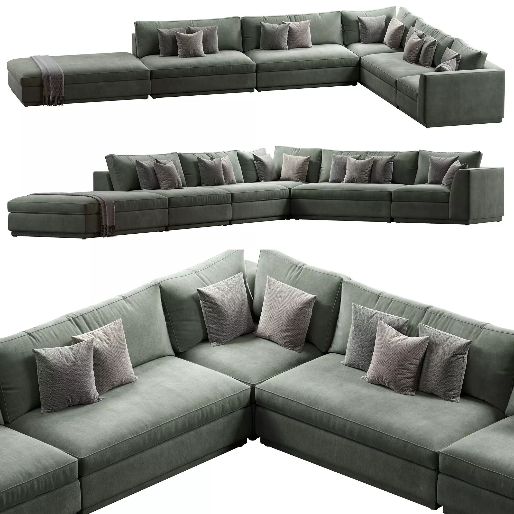 Dorian Sofa 3D model_0