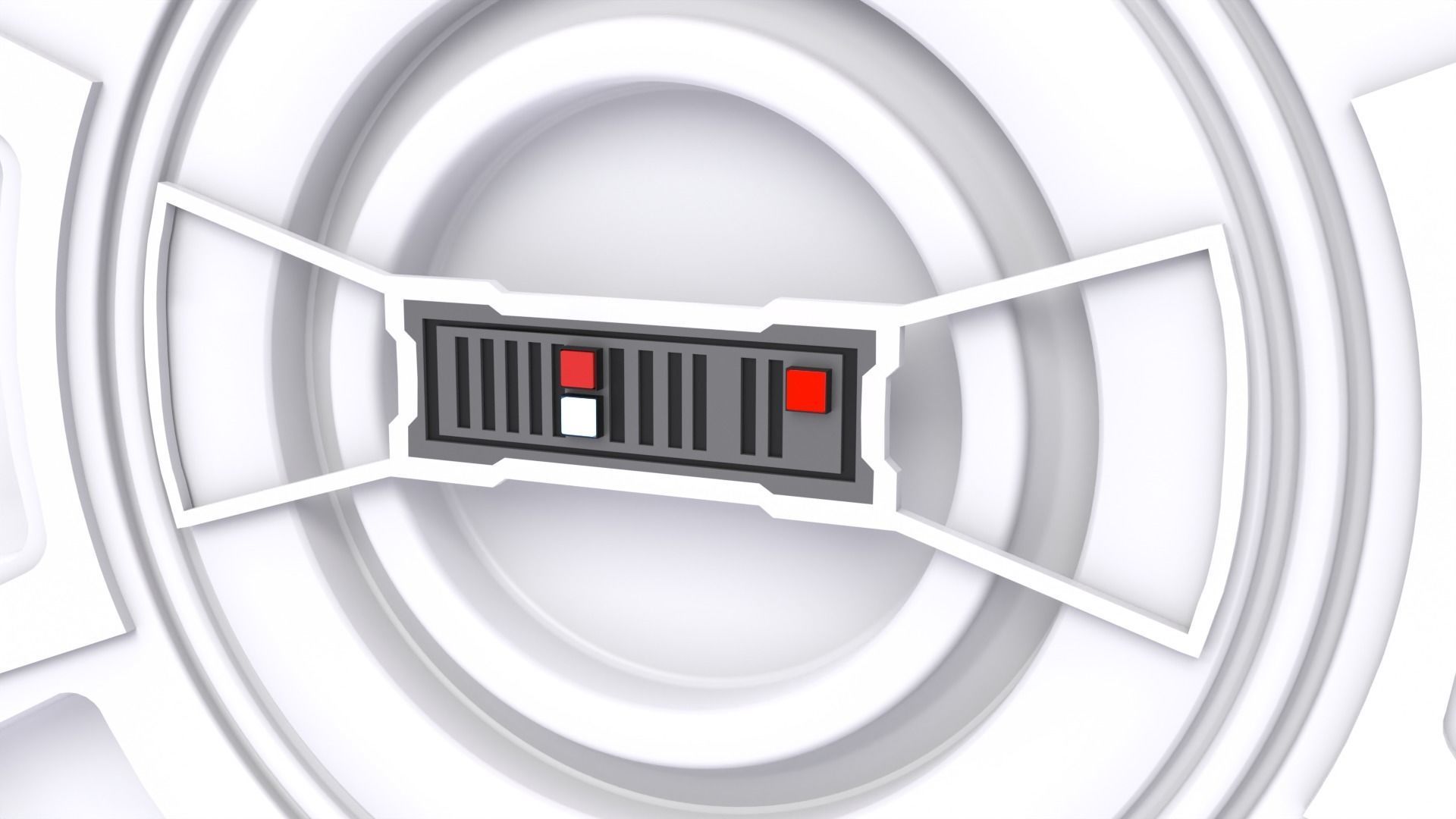 Prison ship cell door 1-6 scale Hottoys 3D print model_3