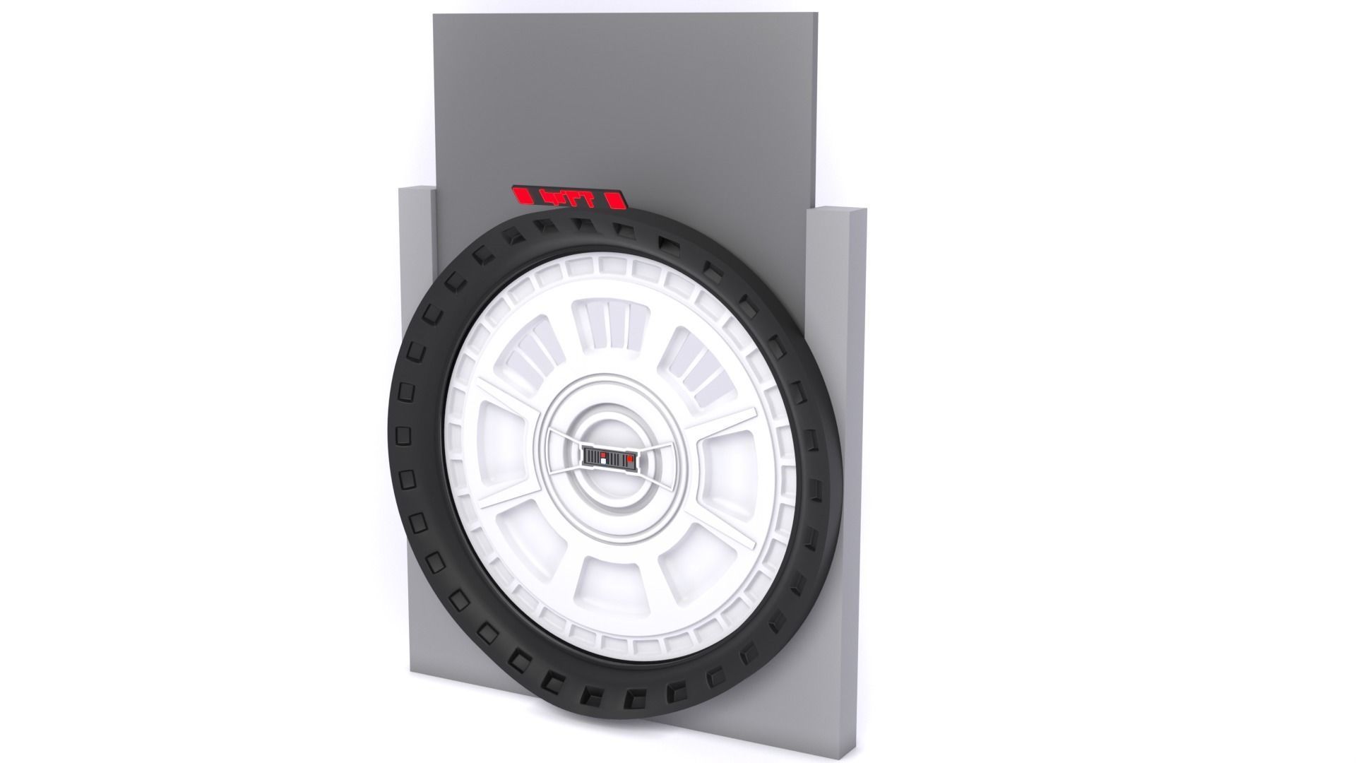 Prison ship cell door 1-6 scale Hottoys 3D print model_1