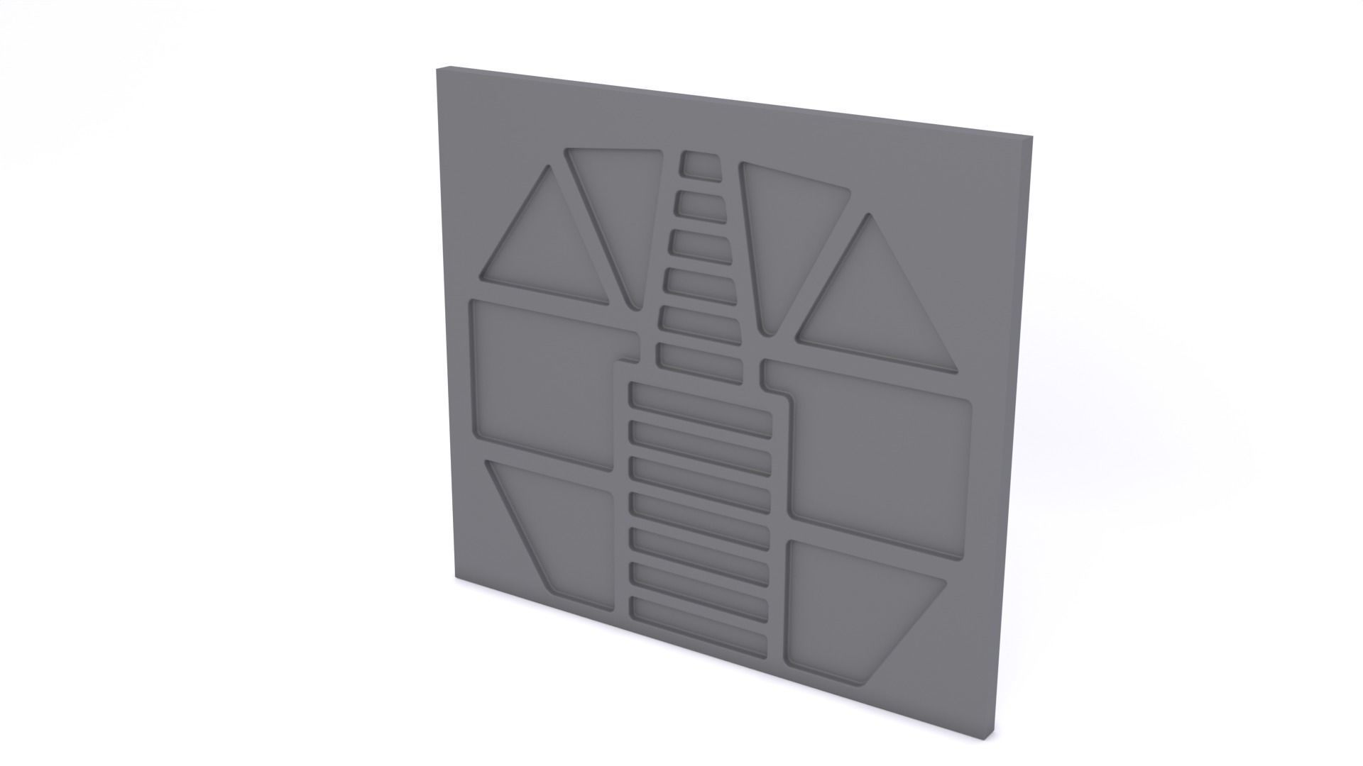 Prison ship hallway door 1-18 scale Kenner Hasbro Free 3D print model_5