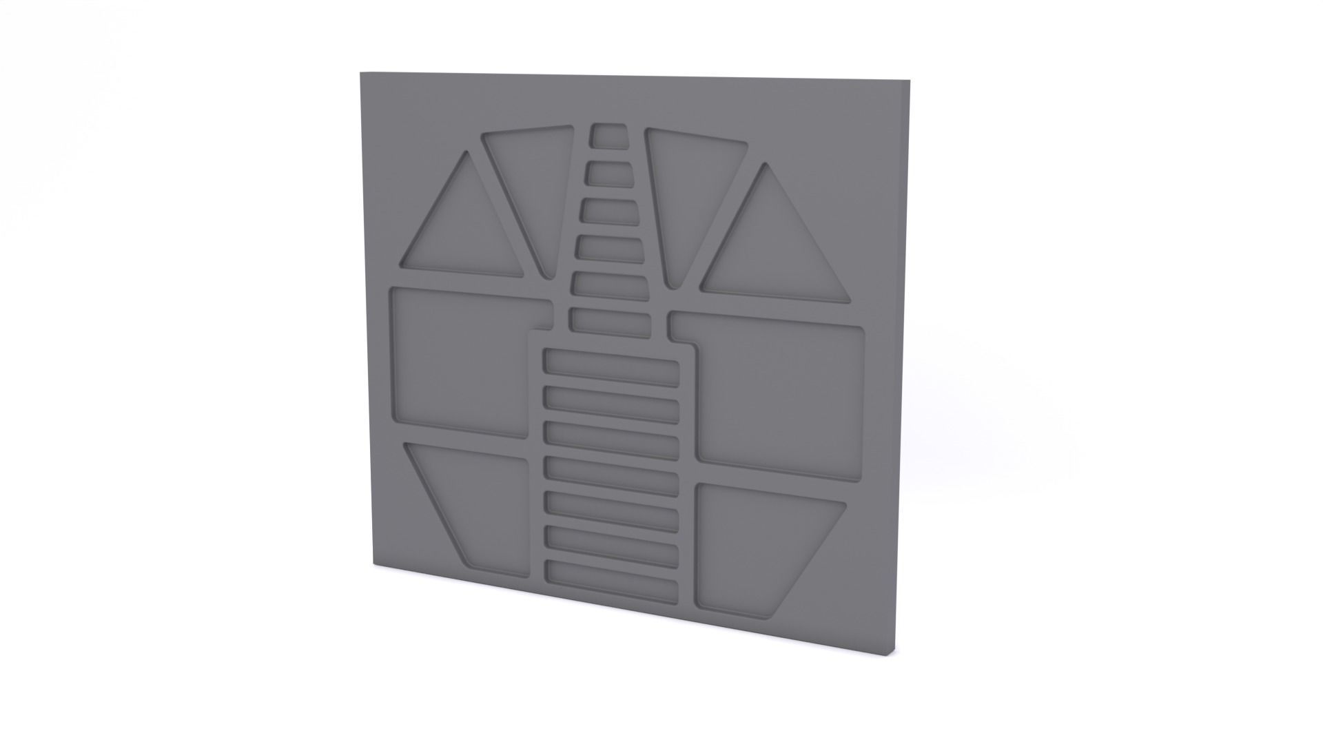 Prison ship hallway door 1-18 scale Kenner Hasbro Free 3D print model_1