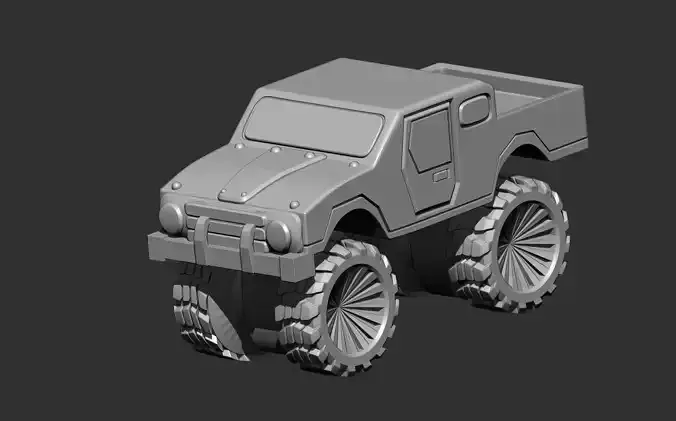 jeep sport-car  3D print model