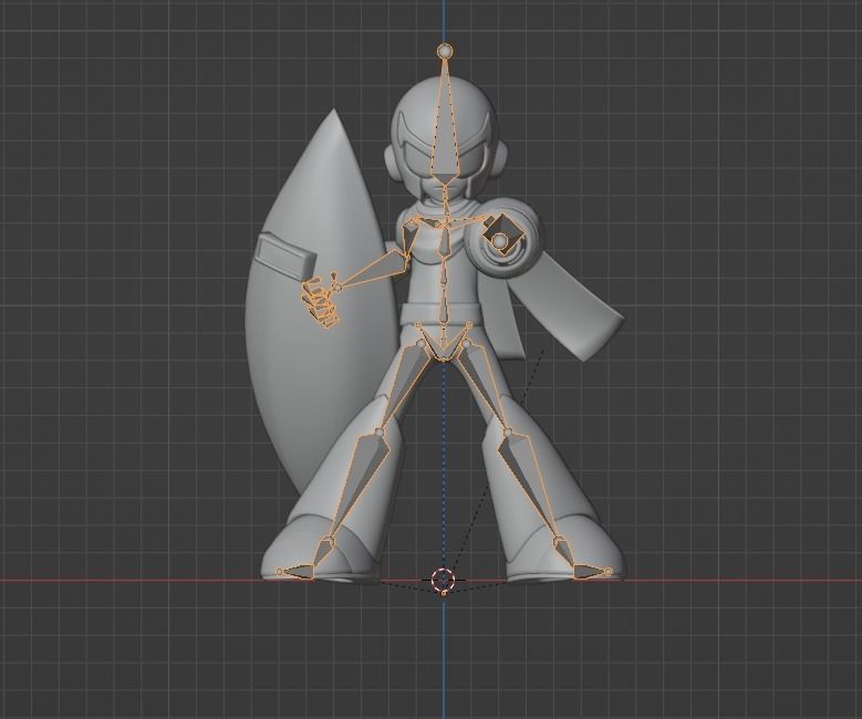 Protoman - Megaman 3D model_14