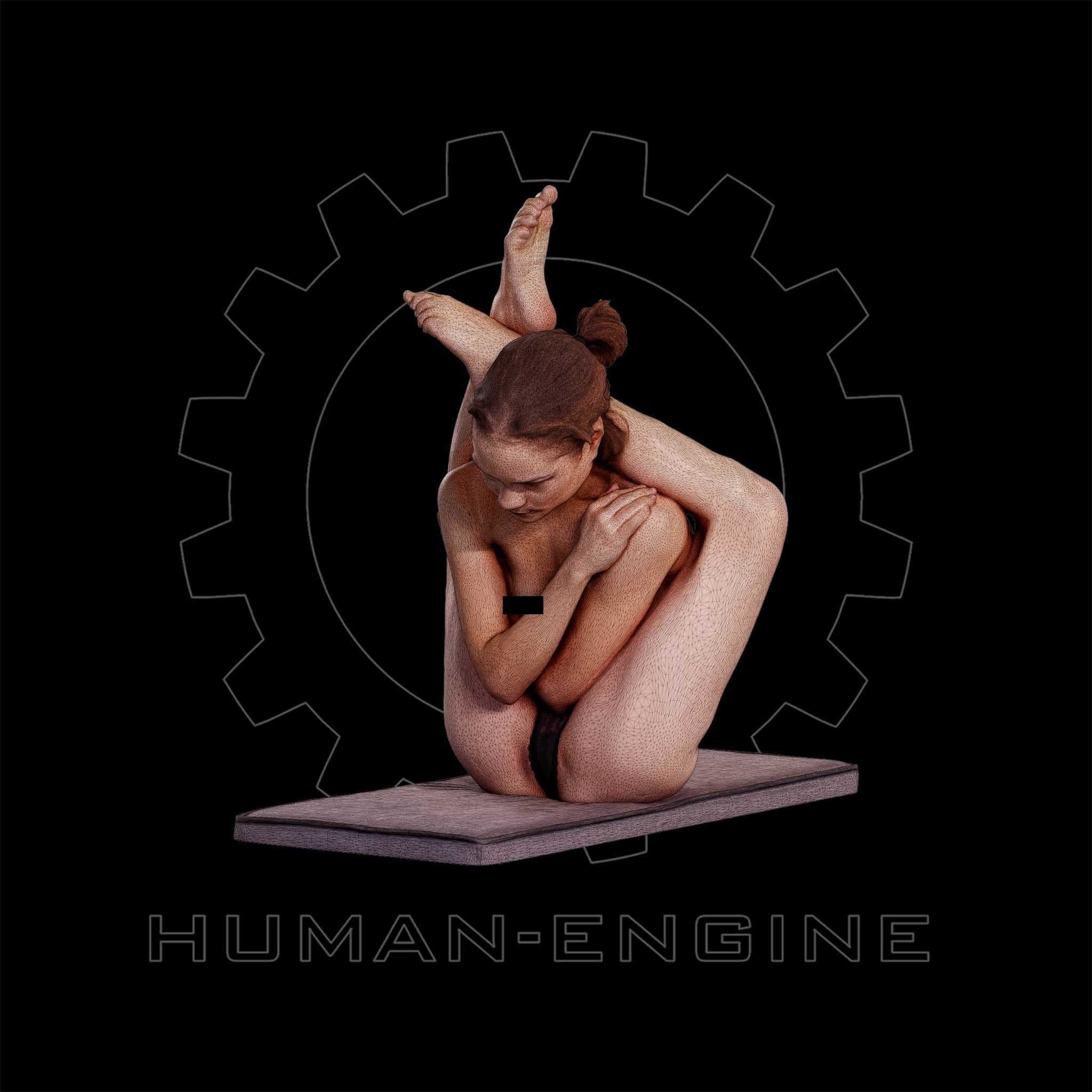 Female Scan - Sylph Artistic Pose 310 3D model_13