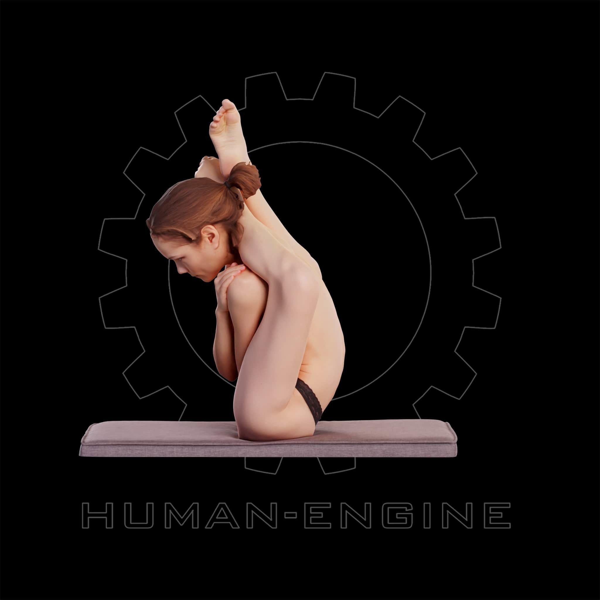 Female Scan - Sylph Artistic Pose 310 3D model_10