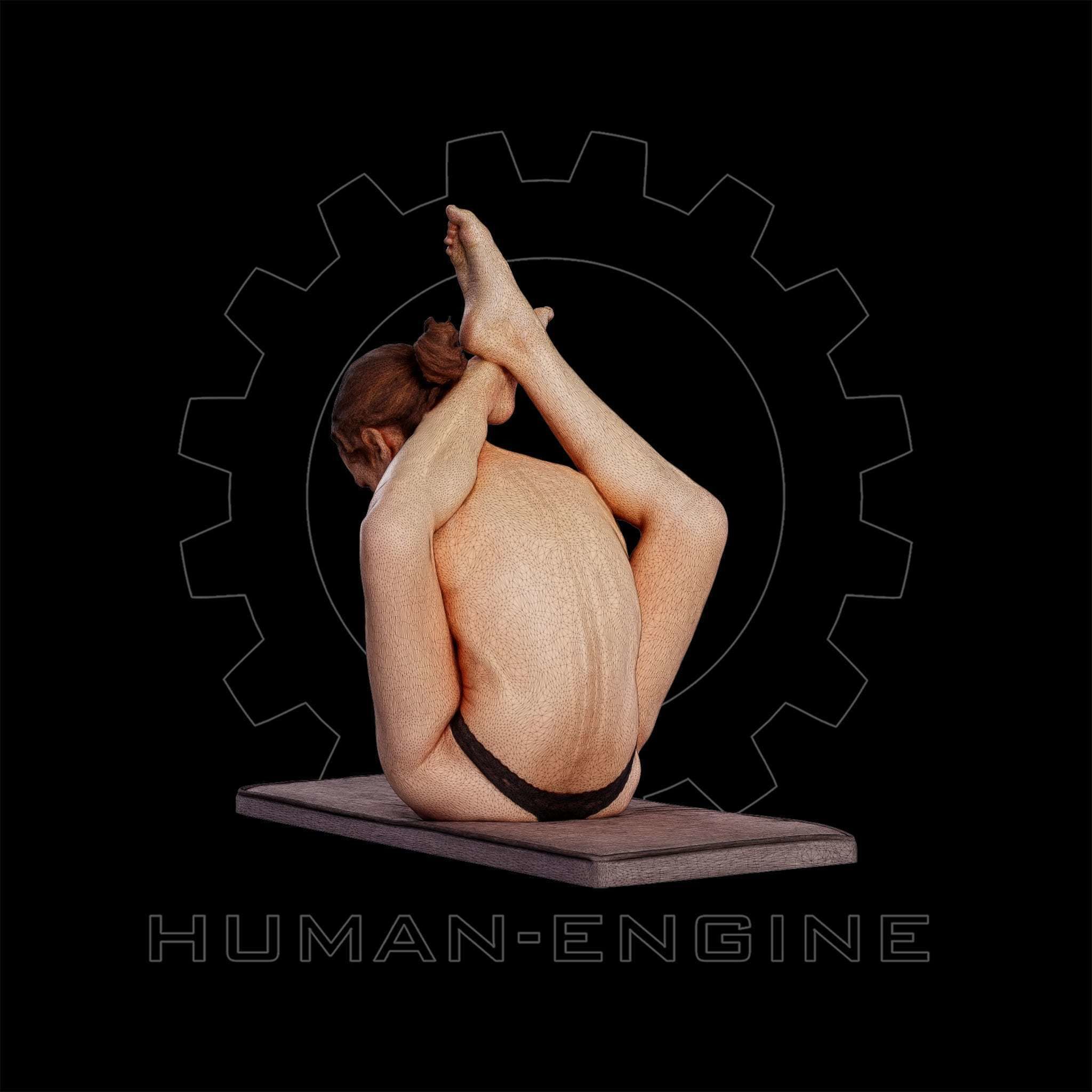 Female Scan - Sylph Artistic Pose 310 3D model_9