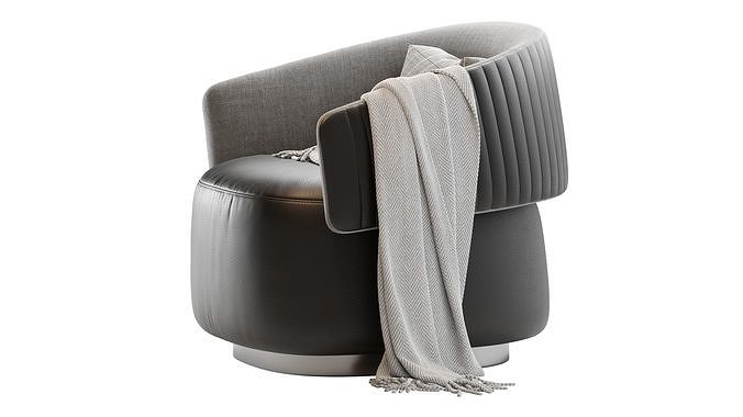 Armchair TWIBE i 4 Mariani 3D model 3