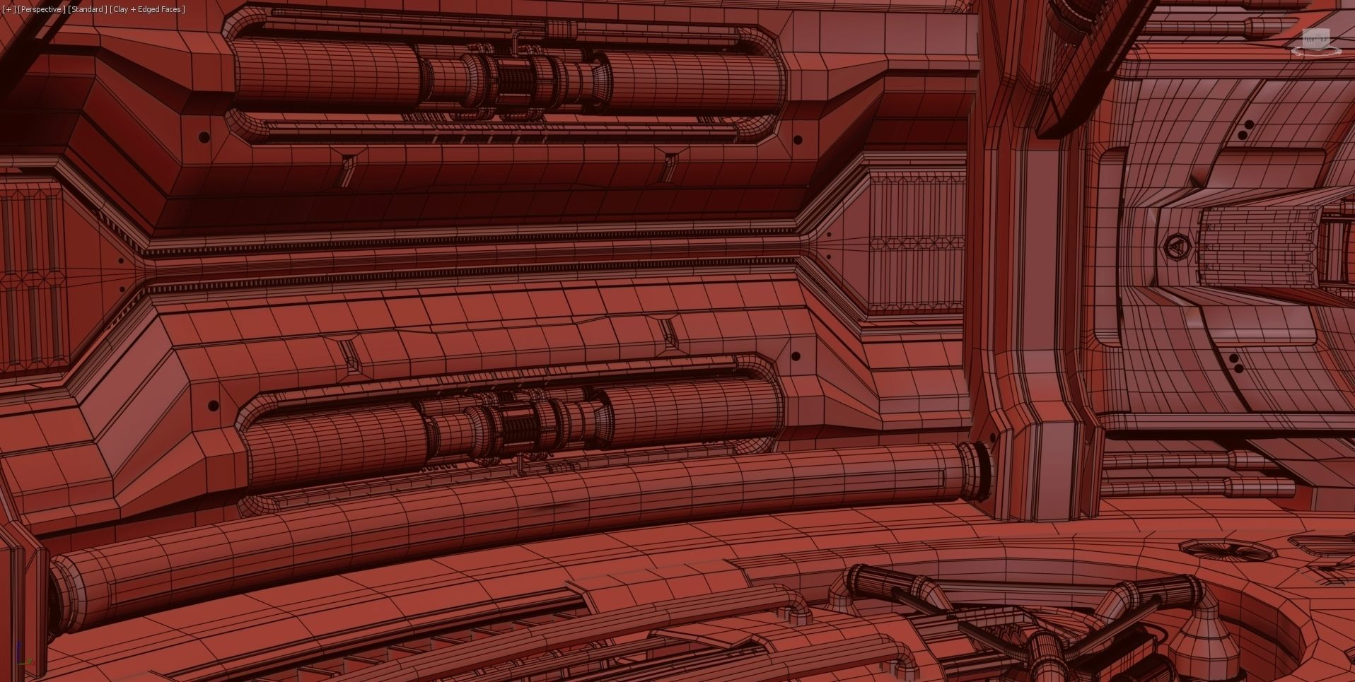 Sci-Fi Construction Lab - Rigged   3D model_13