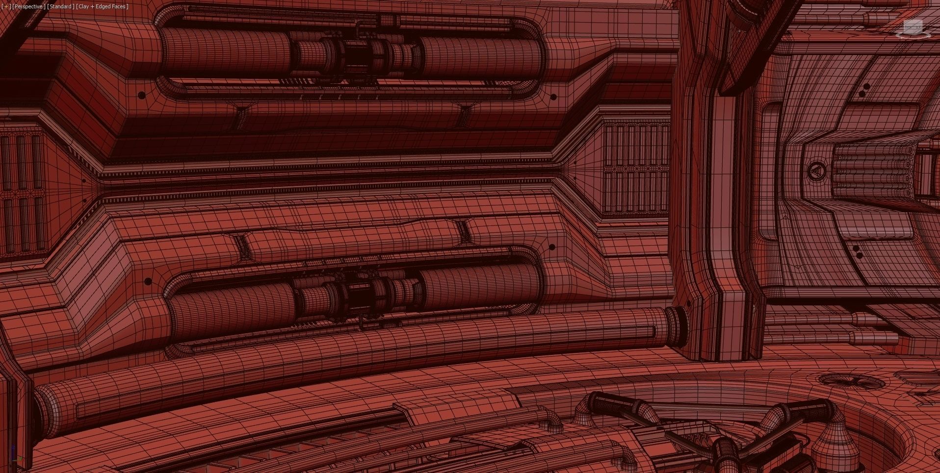 Sci-Fi Construction Lab - Rigged   3D model_12