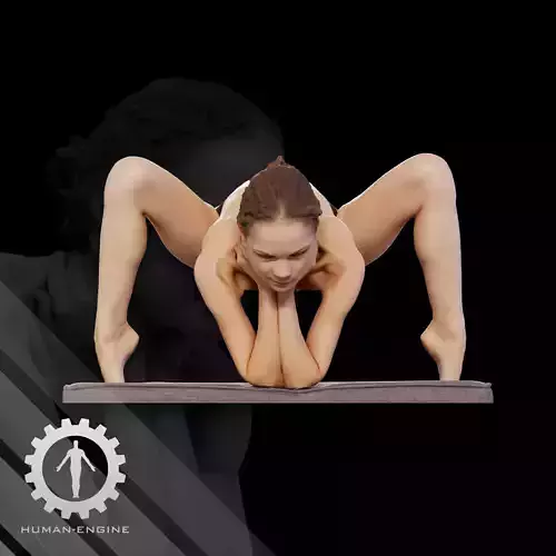 Female Scan - Sylph Artistic Pose 312 3D model