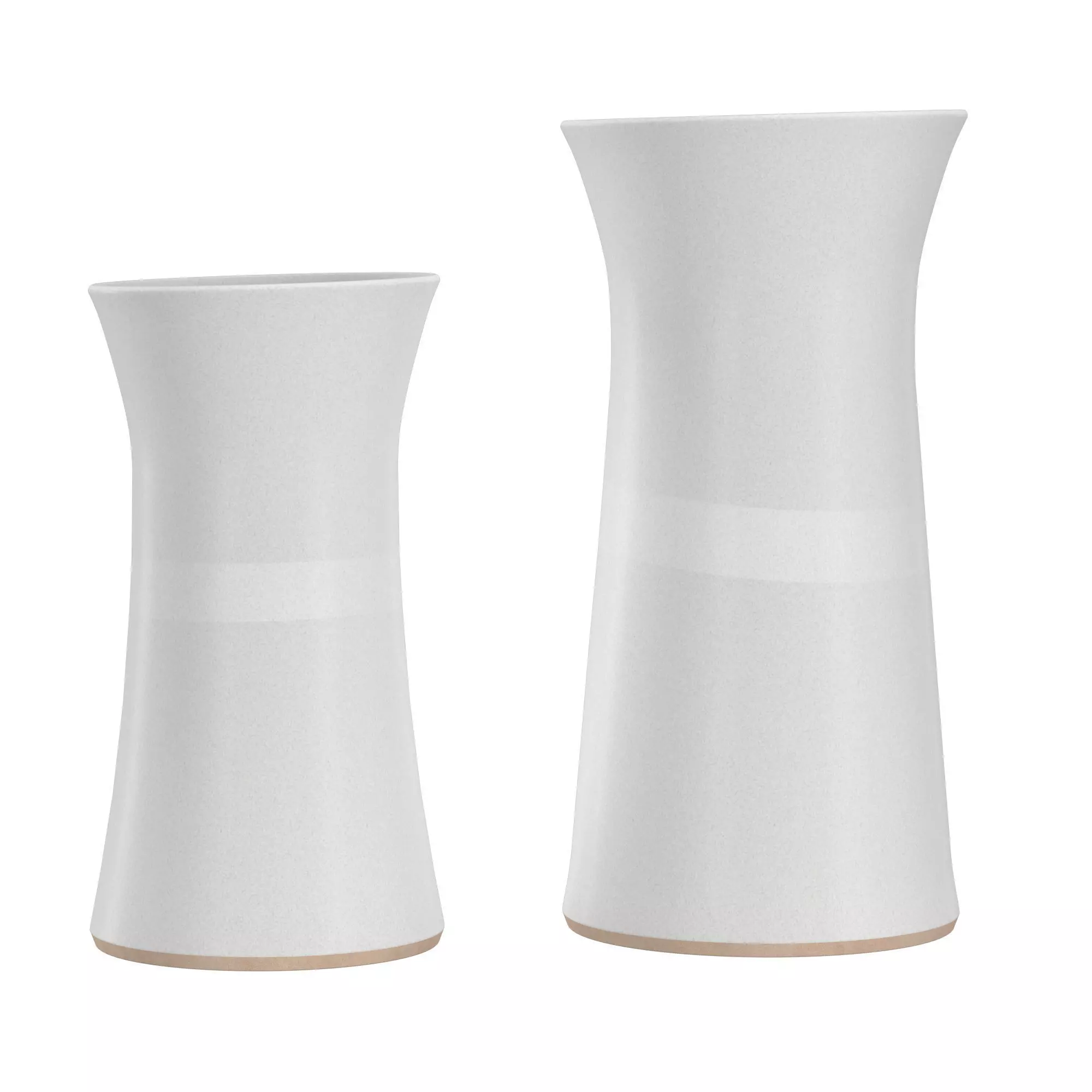 White Lilas Vase 3D model_0