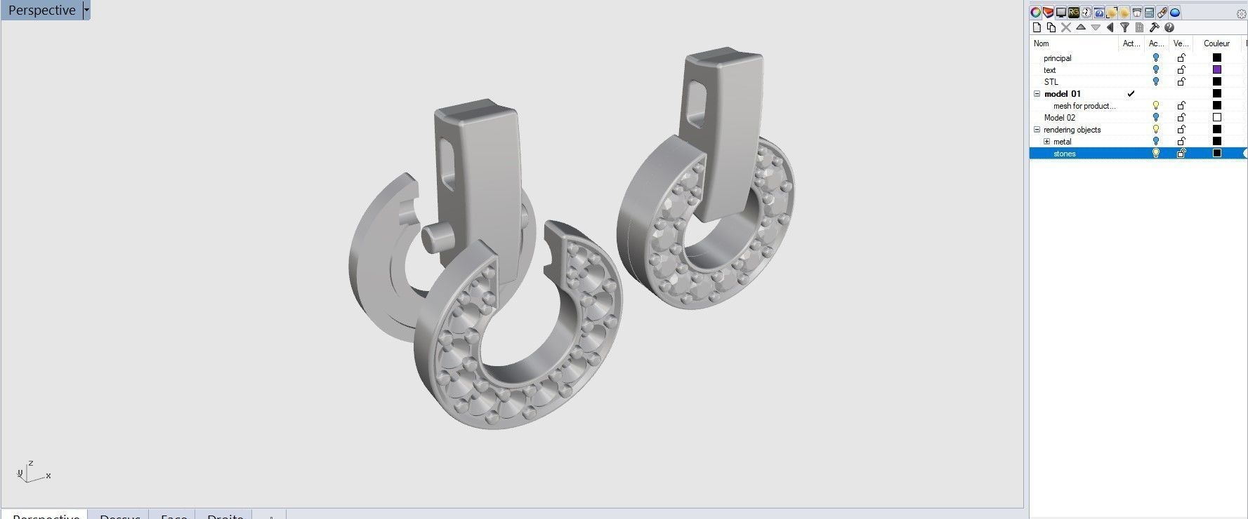  Pendant with enamel 2023-005  3D print model_7