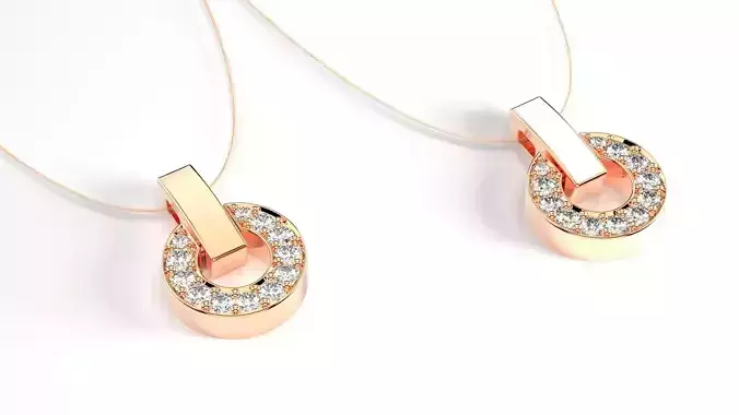  Pendant with enamel 2023-005 