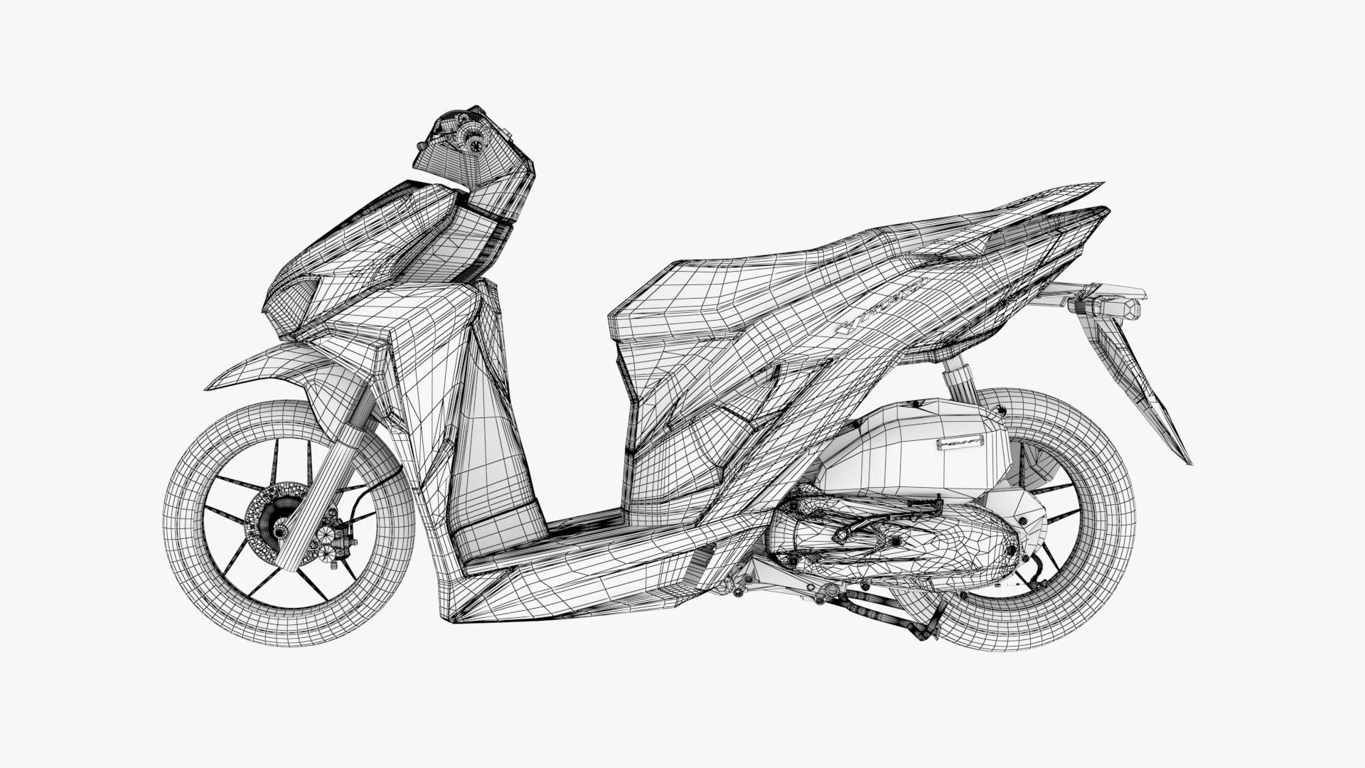 2021 Honda Vario 150 eSP 3D model_13