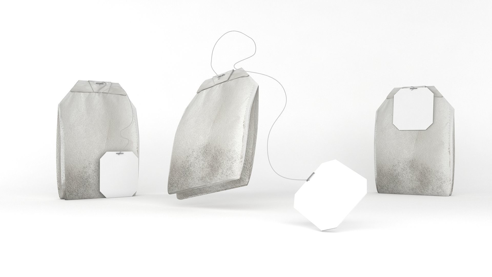 Tea Bag 3D model_1