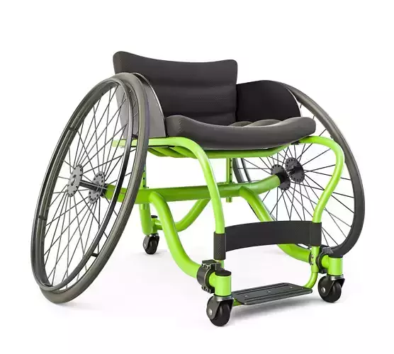 Sports Wheelchair 3D model