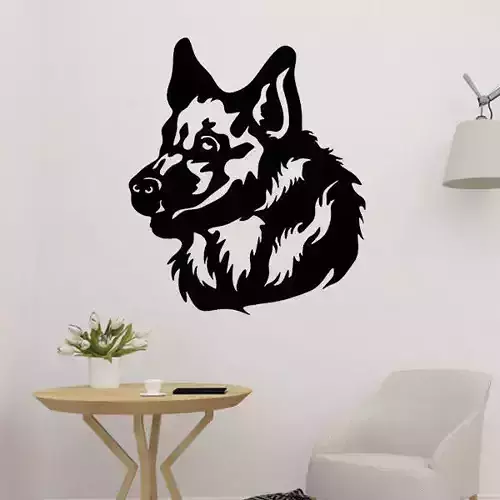 Wolf Head Wall Art