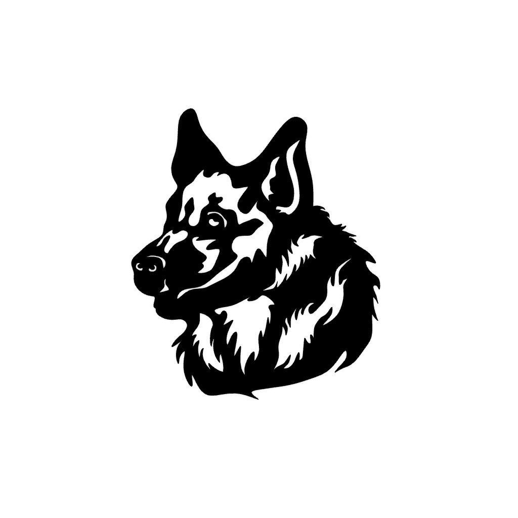 Wolf Head Wall Art 3D print model_2