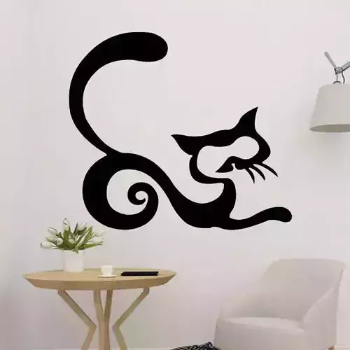 Cat Decoration 2D