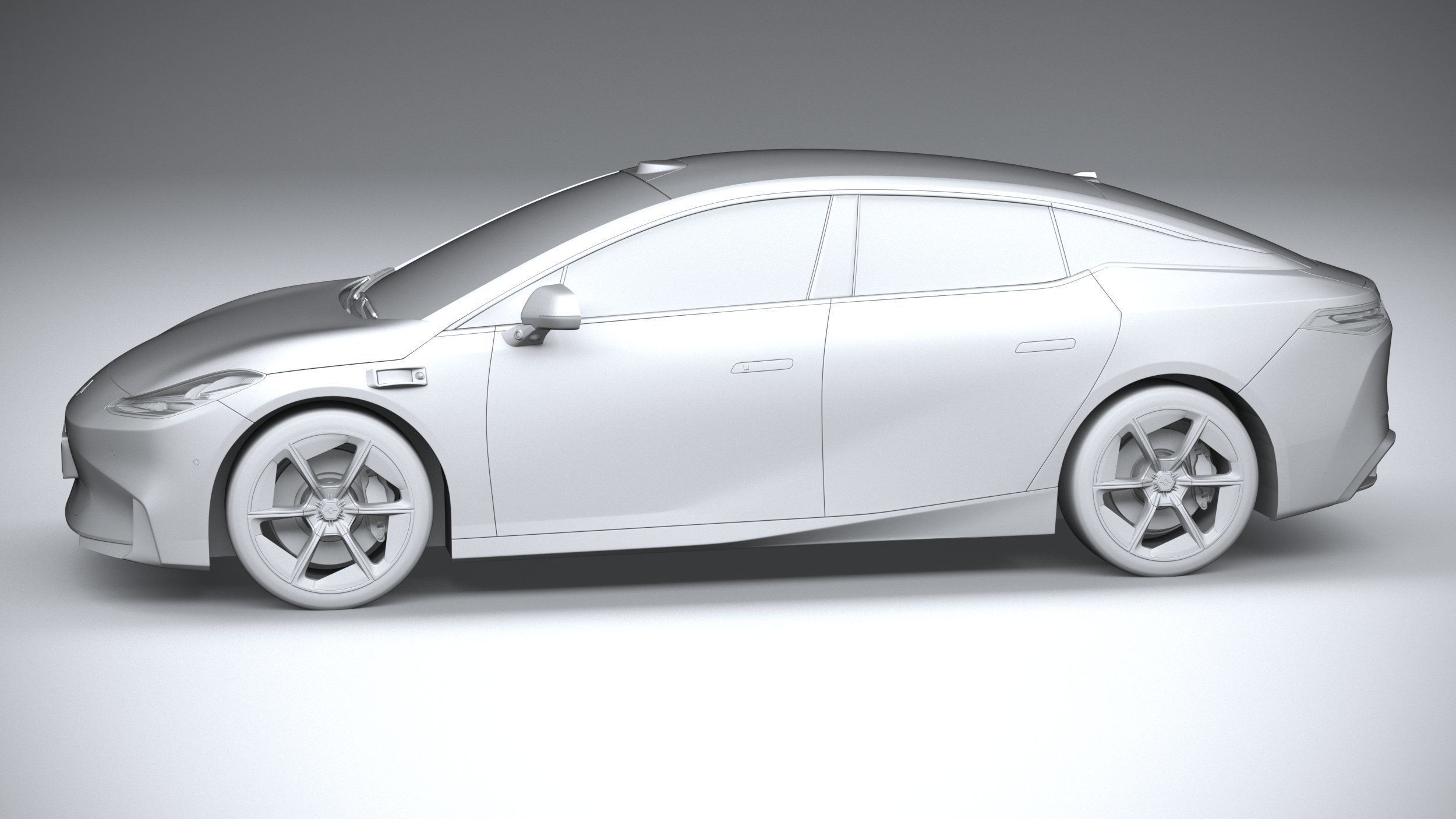 GAC AION Hyper GT 2024 3D model_22