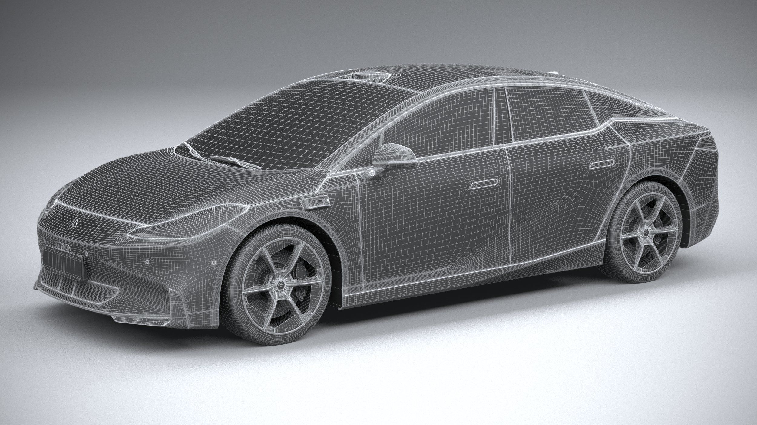 GAC AION Hyper GT 2024 3D model_26