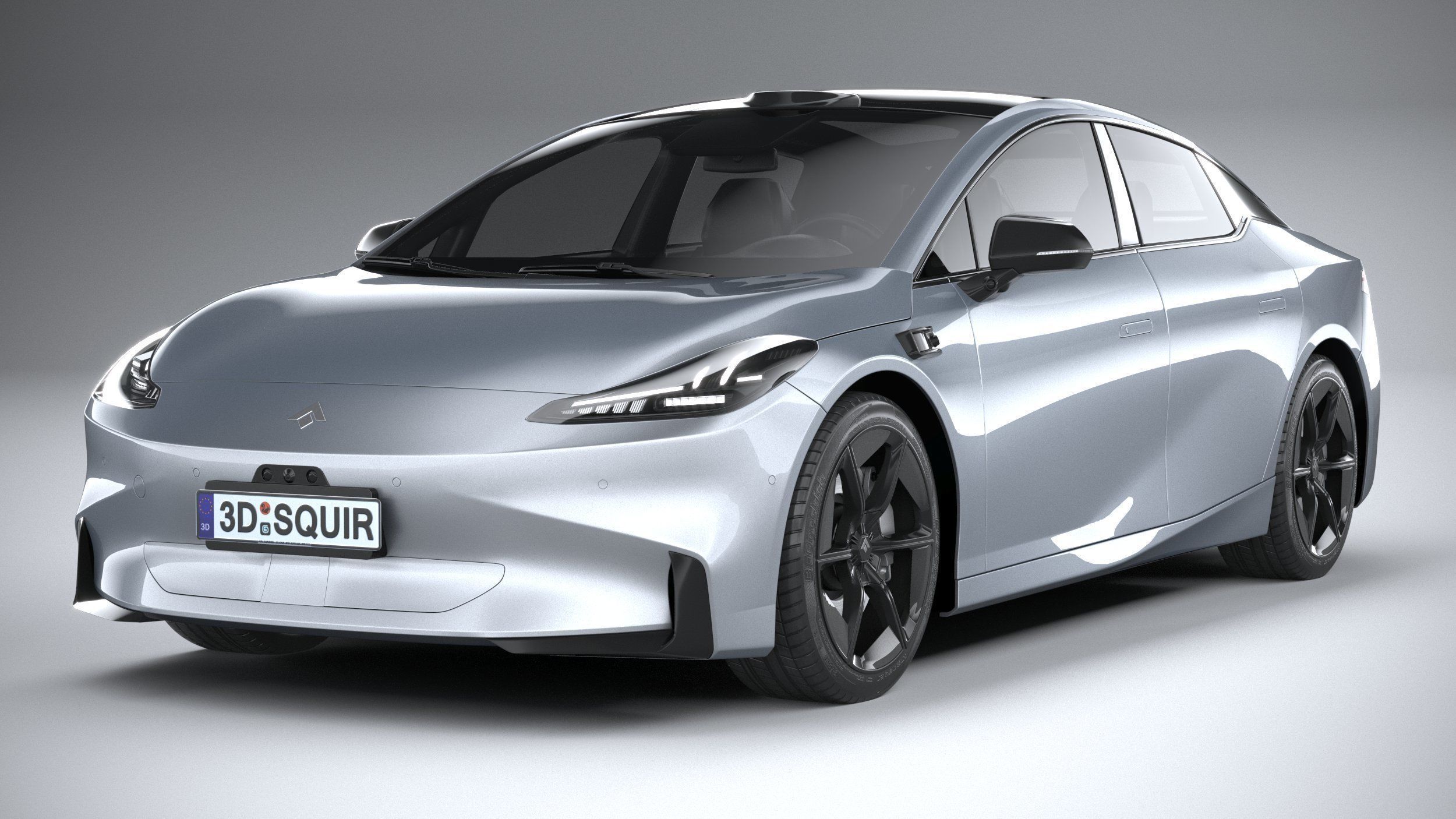 GAC AION Hyper GT 2024 3D model_2