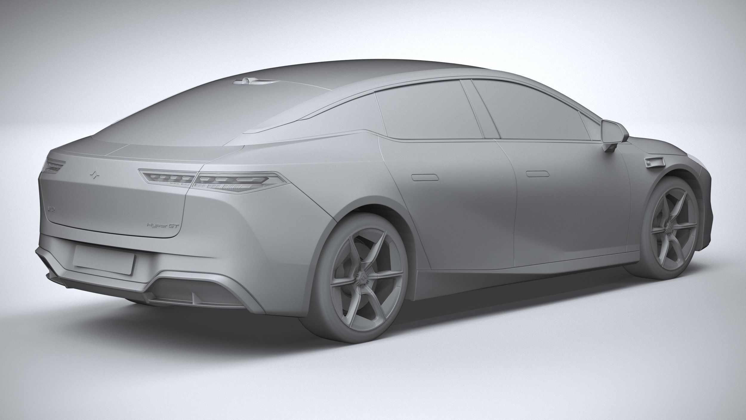 GAC AION Hyper GT 2024 3D model_25