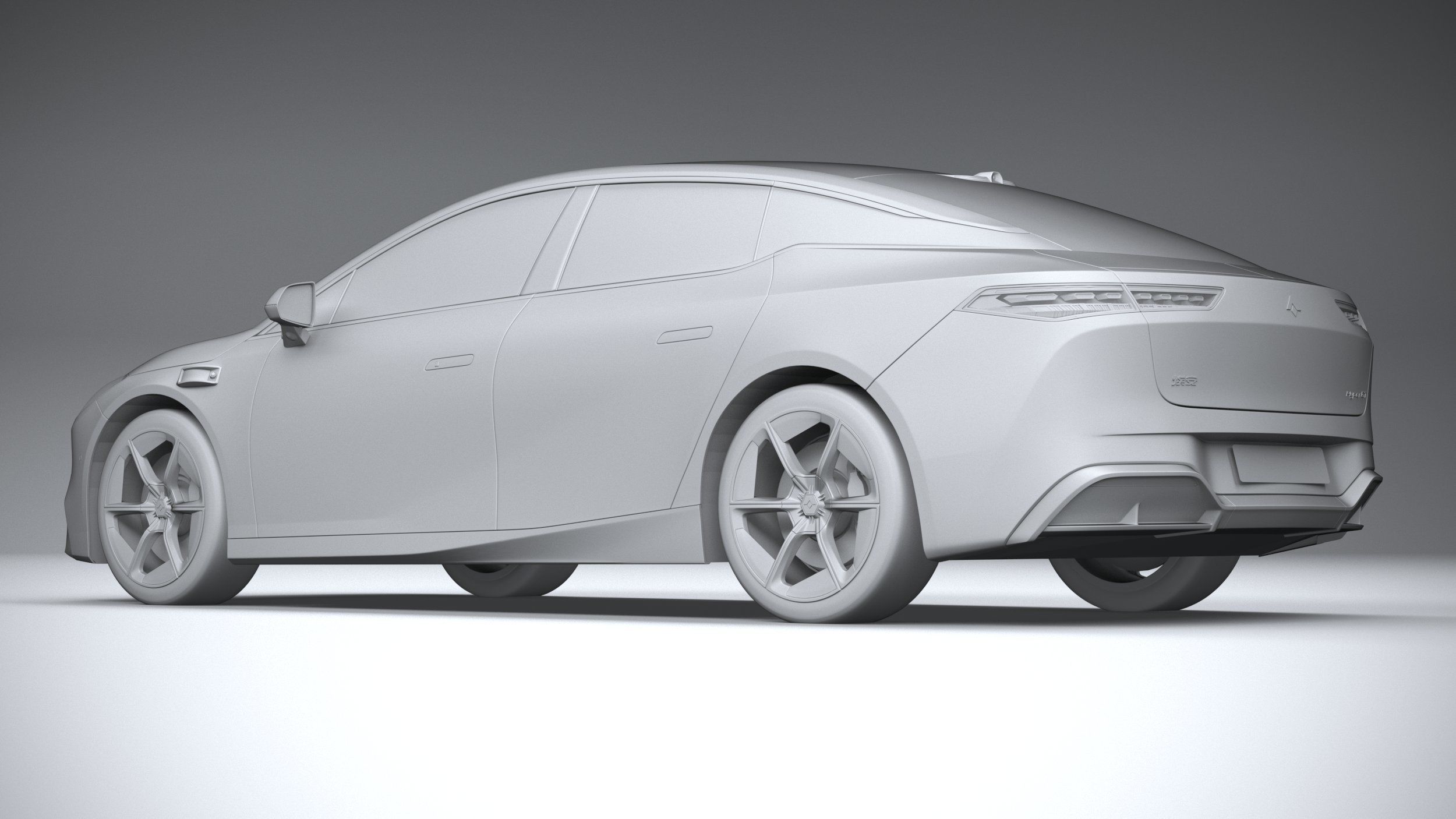 GAC AION Hyper GT 2024 3D model_21