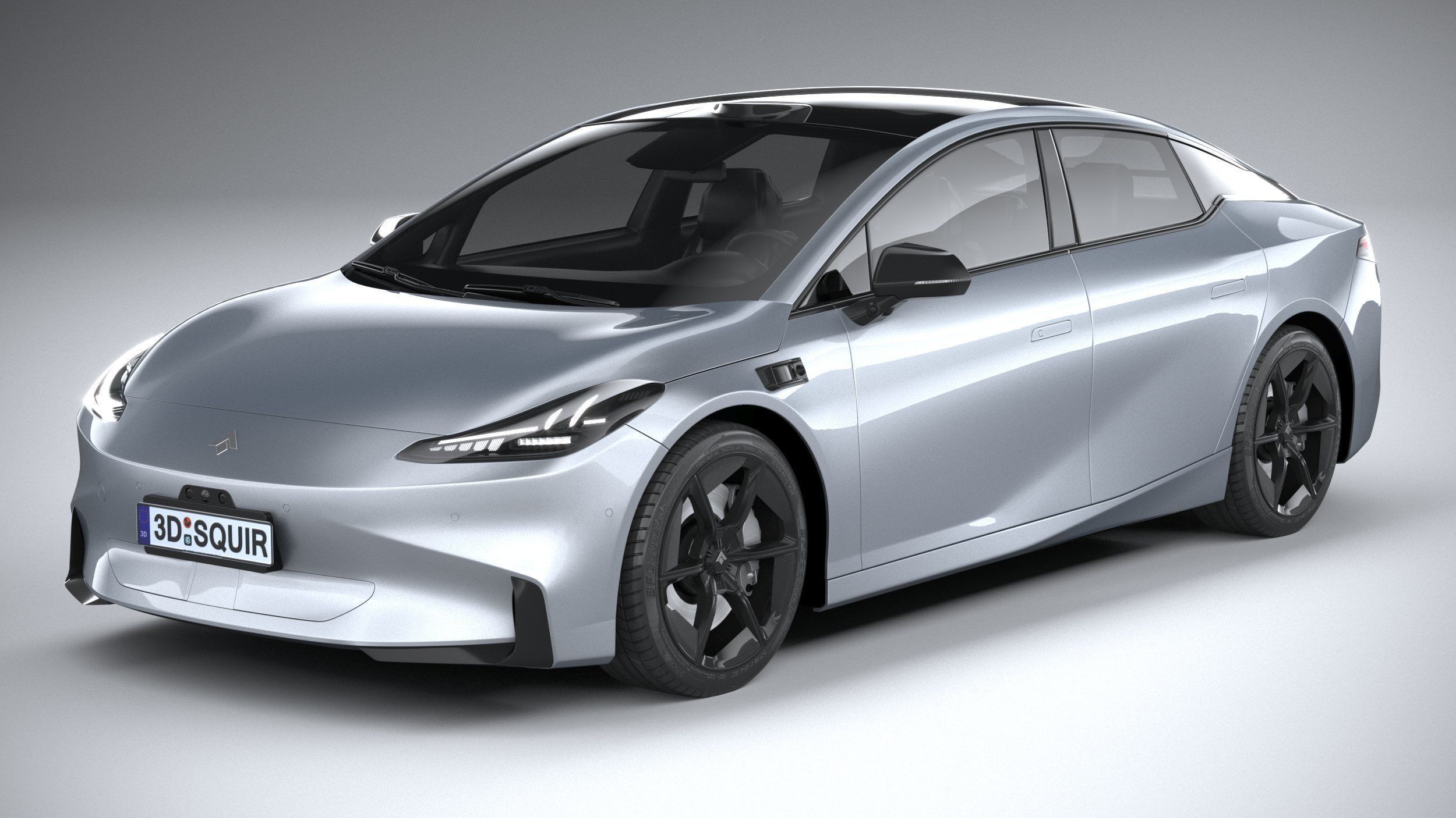 GAC AION Hyper GT 2024 3D model_1