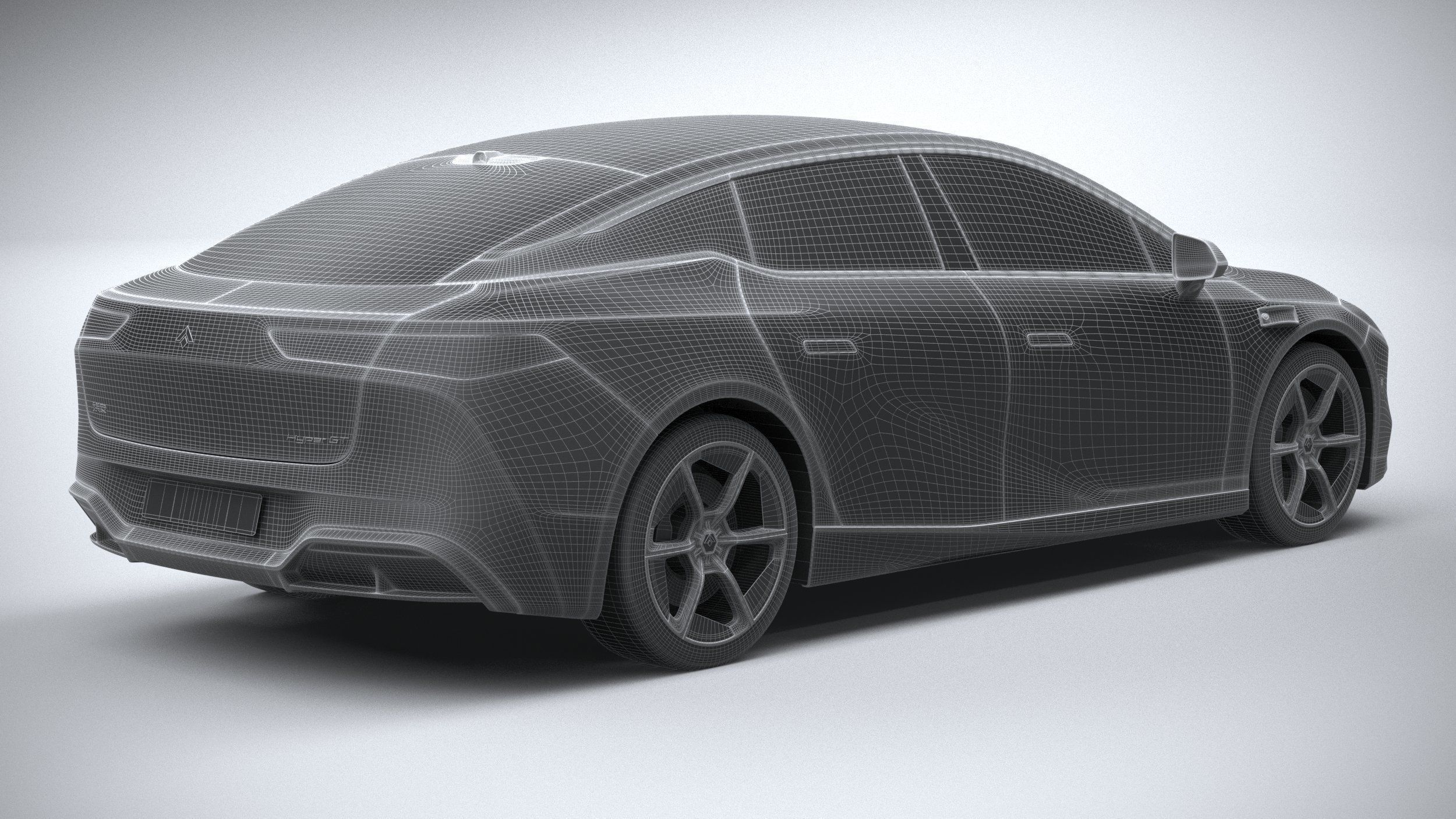 GAC AION Hyper GT 2024 3D model_27