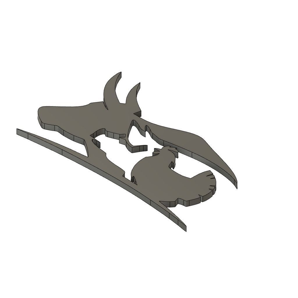 Animals Wall Decor 3D print model_2
