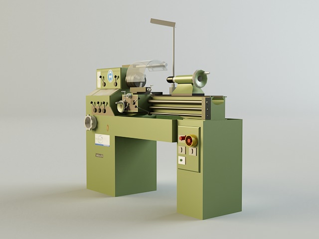 Turning Machine 3D model_8