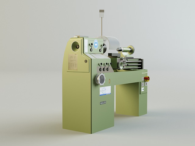 Turning Machine 3D model_5