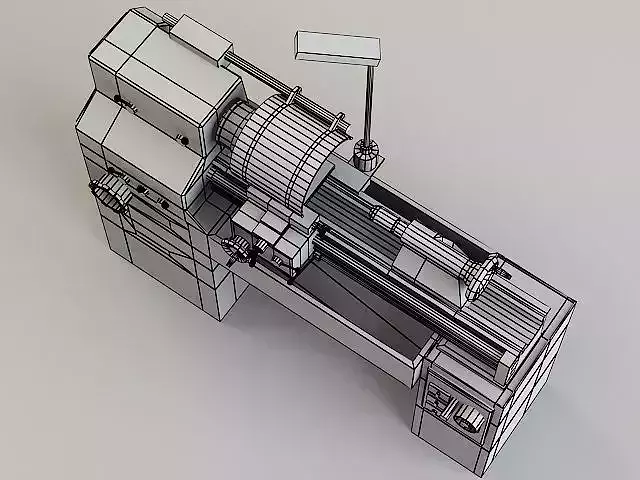 Turning Machine 3D model