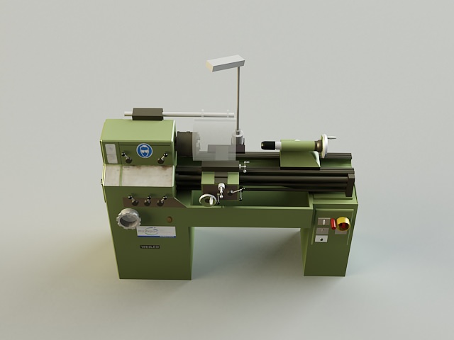 Turning Machine 3D model_1