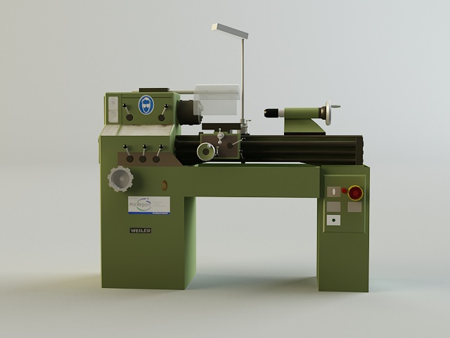 Turning Machine 3D model_4