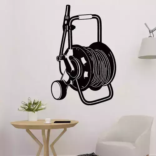 Power Supply 2D Wall Decor 3D print model