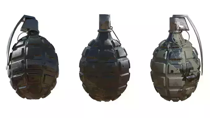 Grenade good quality - lowpoly
