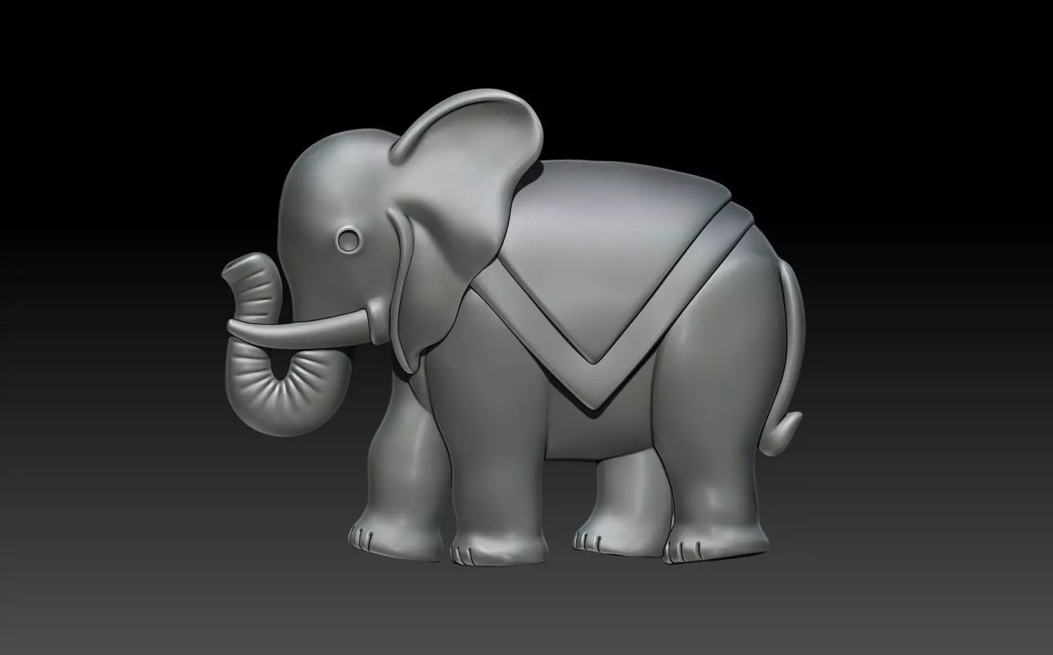 BABY ELEPHANT 3D print model