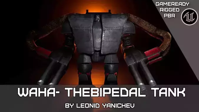 Waha the Bipedal Tank