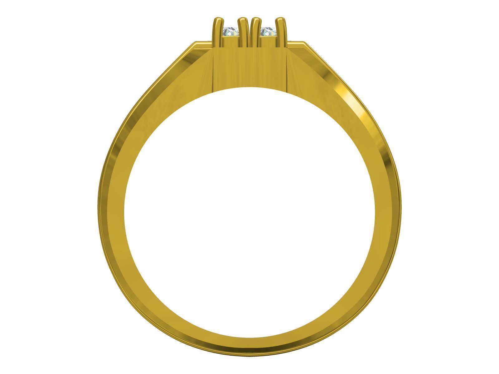 Man Ring-01 3D print model_5