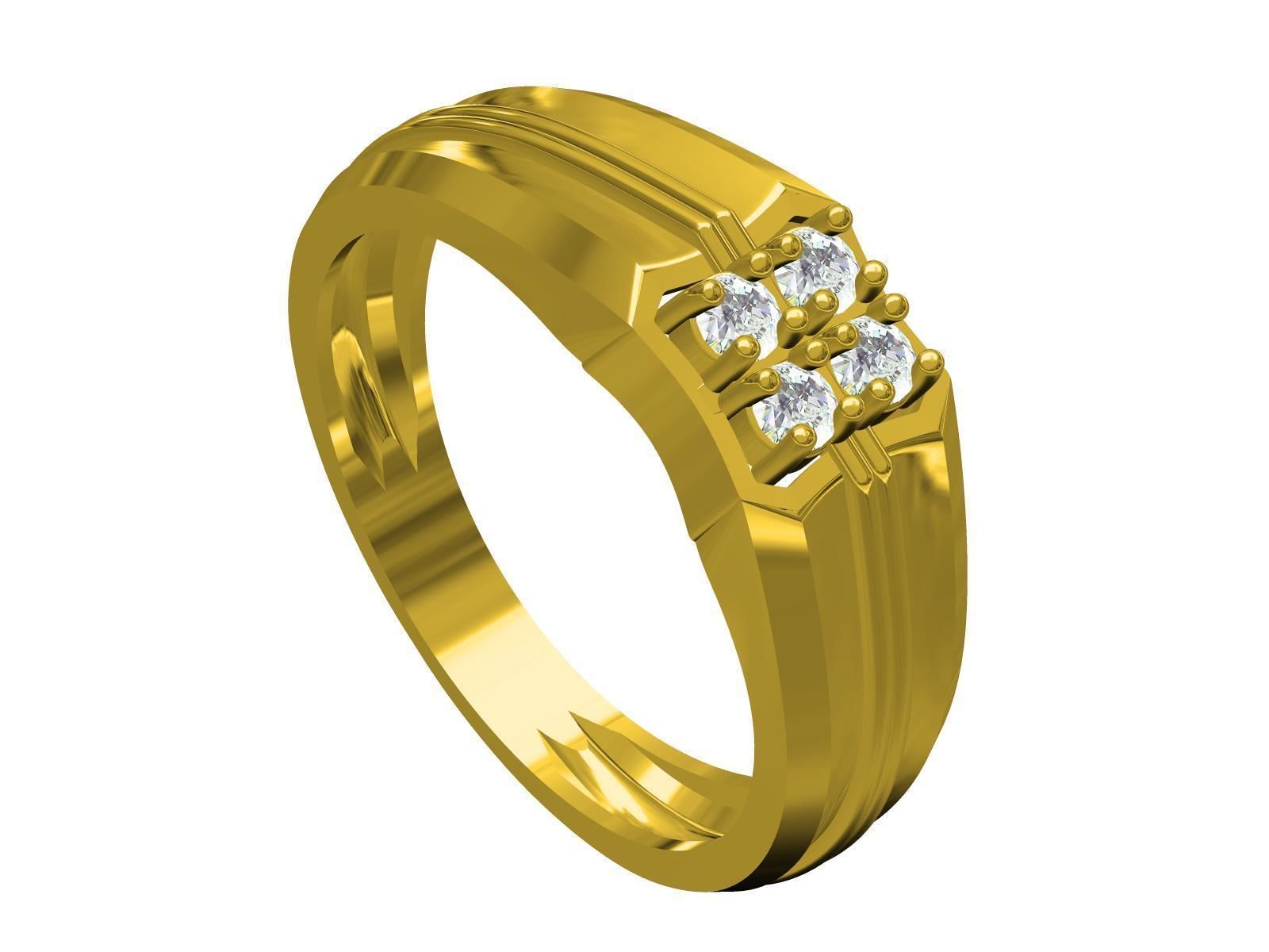 Man Ring-01 3D print model_2
