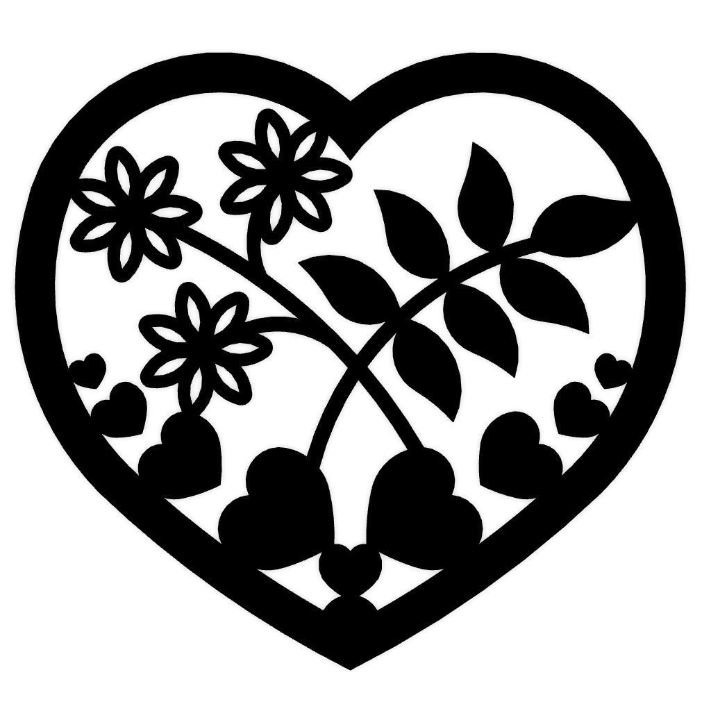 Hearts Decor Art 3D print model_3