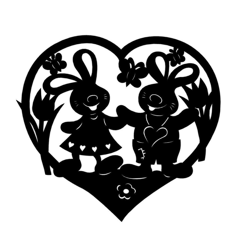 Hearts Decor Art 3D print model_2